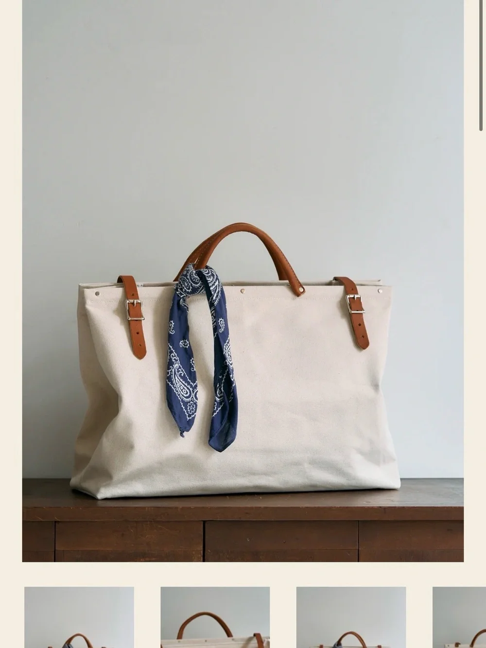 Forestbound CANVAS UTILITY BAG